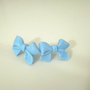 [NEW] Earrings Bow Barbie style
